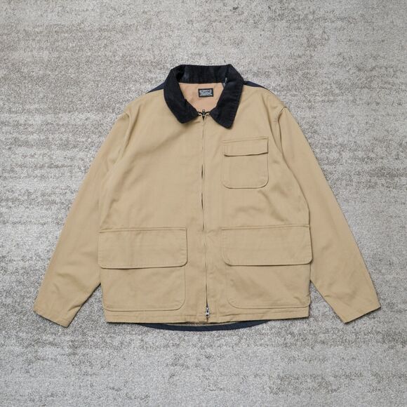 Levi's Skateboarding Hunter's Jacket Corduroy Collar Chore Work Sportswear M - Picture 1 of 10